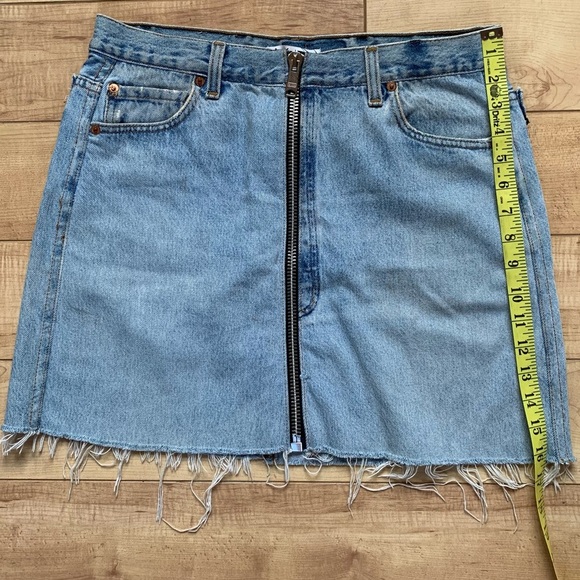 Re/Done Levi’s skirt Size 28 - Picture 16 of 16